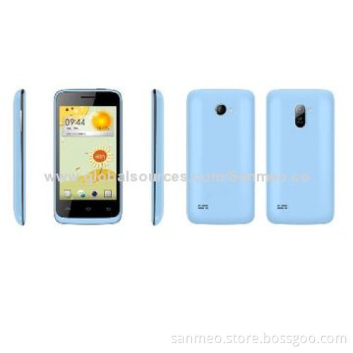 4.0" Android 4.2 OS Smartphones, WCDMA/MT6572M at 1.0GHzx2, 2-SIM Card/-standby/2GB NAND + 256MB RAMNew